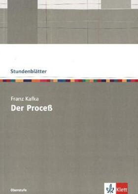 Kafka / Hesper |  Franz Kafka "Der Proceß". Kopiervorlagen mit Unterrichtshilfen | Buch |  Sack Fachmedien