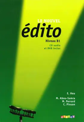 Abou-Samra / Heu / Perrard |  Édito / Livre de l'élève + MP3-CD + DVD | Buch |  Sack Fachmedien