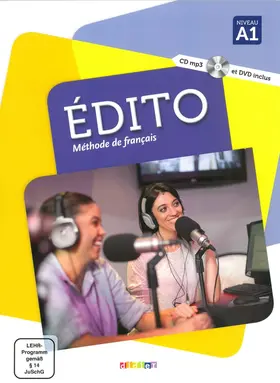 Alcaraz / Braud / Calvez |  Édito A1. Livre élève + CD MP3 + DVD | Buch |  Sack Fachmedien