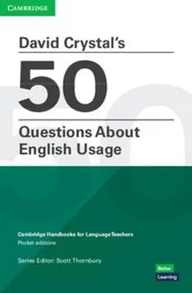 Crystal |  50 Questions About English Usage | Buch |  Sack Fachmedien