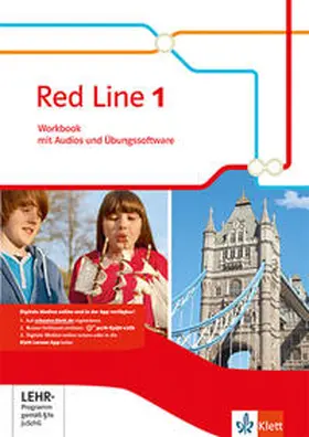  Red Line 1. Workbook mit Audios und Übungssoftware Klasse 5. Ausgabe 2014 | Buch |  Sack Fachmedien