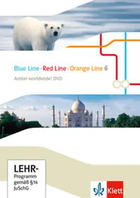  Blue Line - Red Line - Orange Line 6. Action Worldwide! DVD Klasse 10 | Sonstiges |  Sack Fachmedien