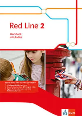  Red Line 2. Workbook mit Audios. Ausgabe 2014 | Buch |  Sack Fachmedien