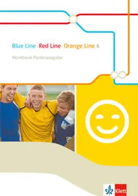  Blue Line - Red Line - Orange Line 4. Workbook Förderausgabe | Buch |  Sack Fachmedien