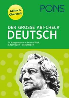 PONS Der große Abi-Check Deutsch | Buch | 978-3-12-562550-1 | www2.sack.de