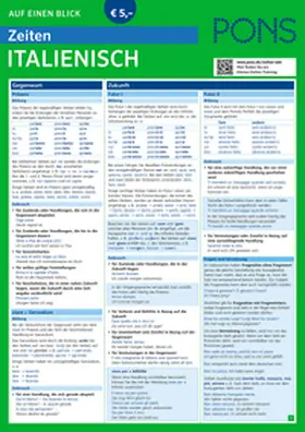 Vial |  PONS Zeiten auf einen Blick Italienisch | Buch |  Sack Fachmedien