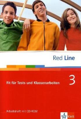 Haß |  Red Line 3. Fit für Tests und Klassenarbeiten mit CD-ROM | Buch |  Sack Fachmedien