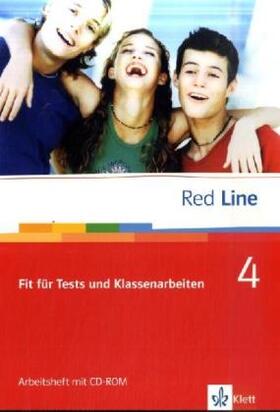  Red Line 4. Fit für Tests und Klassenarbeiten mit CD-ROM | Buch |  Sack Fachmedien