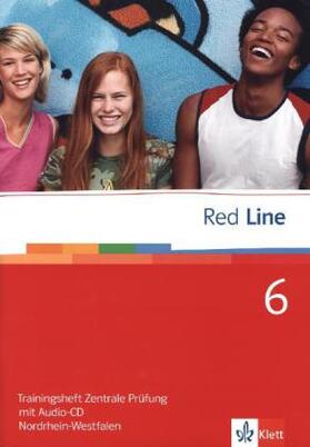  Red Line 6. Trainingsheft Zentrale Prüfung mit Audio-CD. Nordrhein-Westfalen | Buch |  Sack Fachmedien