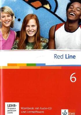 Hass / Haß |  Red Line 6. Workbook mit Audio-CD und Lernsoftware | Buch |  Sack Fachmedien