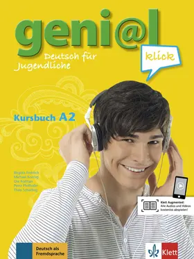 Scherling / Fröhlich / Koenig |  geni@(a)l klick A2 - Kursbuch mit 2 Audio-CDs | Buch |  Sack Fachmedien