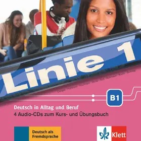 Dengler / Hoffmann / Kaufmann |  Linie 1 B1. 4 Audio-CDs zum Kurs- und Übungsbuch | Sonstiges |  Sack Fachmedien