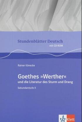 Könecke |  Stundenblätter Deutsch. Goethes Werther | Buch |  Sack Fachmedien