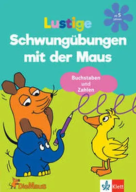  Lustige Schwungübungen mit der Maus. Mit Buchstaben und Zahlen. Vorschule ab 5 Jahren | Buch |  Sack Fachmedien