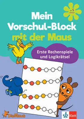  Mein Vorschul-Block mit der Maus - Erste Rechenspiele und Logik-Rätsel | Buch |  Sack Fachmedien