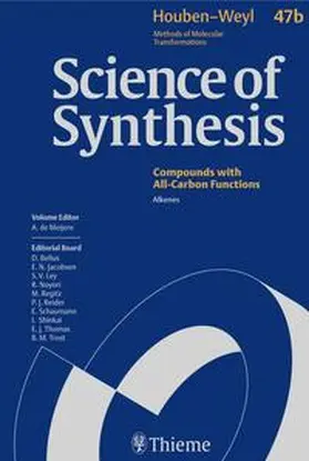 de Meijere | Science of Synthesis: Houben-Weyl Methods of Molecular Transformations  Vol. 47b | Buch | 978-3-13-147291-5 | sack.de