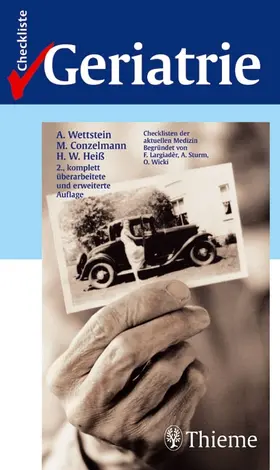 Conzelmann / Hamm / Heiß |  Checkliste Geriatrie | eBook | Sack Fachmedien