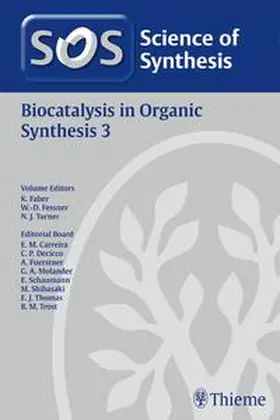 Faber |  Science of Synthesis: Biocatalysis in Organic Synthesis Vol. 3 | Buch |  Sack Fachmedien