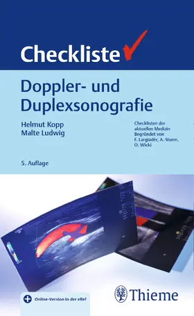 Kopp / Ludwig |  Checkliste Doppler- und Duplexsonografie | Buch |  Sack Fachmedien