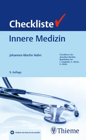 Hahn |  Checkliste Innere Medizin | eBook | Sack Fachmedien