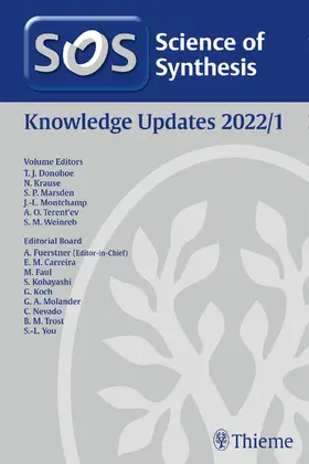 Donohoe / Krause / Marsden | Science of Synthesis: Knowledge Updates 2022/1 | Buch | 978-3-13-245147-6 | sack.de