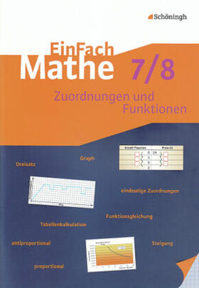 Anders / Fecke |  EinFach Mathe. Zuordnungen und Funktionen. Jahrgangsstufen 7/8 | Buch |  Sack Fachmedien