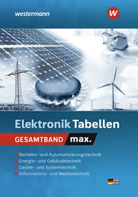 Petersen / Jagla / Klaue |  tabellen max. - Elektrotechnik Tabellenbuch | Buch |  Sack Fachmedien