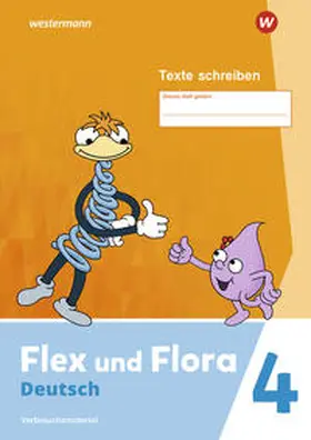 Pistor / Schnepf-Rimsa |  Flex und Flora 4. Heft Texte schreiben (Druckschrift) Verbrauchsmaterial | Buch |  Sack Fachmedien