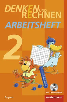 Elsner / Klöpfer / Mayr-Leidnecker |  Denken und Rechnen 2. Arbeitsheft mit CD-ROM. Grundschulen. Bayern | Buch |  Sack Fachmedien