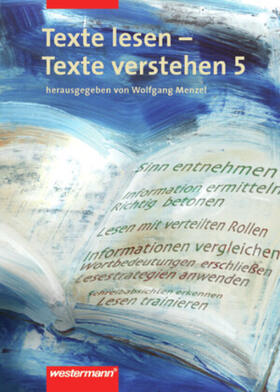 Menzel / Henke / Herzog |  Texte lesen, Texte verstehen 5. Arbeitsheft | Buch |  Sack Fachmedien