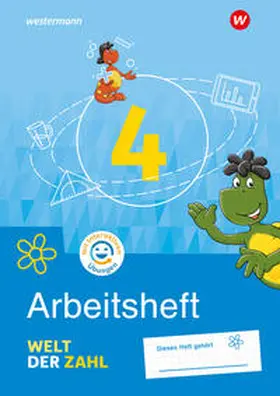 Rottmann / Träger |  Welt der Zahl 4. Arbeitsheft mit interaktiven Übungen. Allgemeine Ausgabe | Buch |  Sack Fachmedien