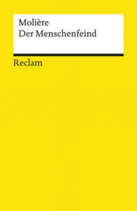 Molière |  Der Menschenfeind oder Der griesgrämige Verliebte | Buch |  Sack Fachmedien