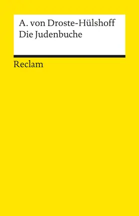 Droste-Hülshoff | Die Judenbuche | Buch | 978-3-15-001858-3 | www2.sack.de