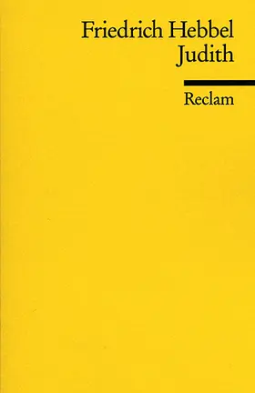 Hebbel |  Judith | Buch |  Sack Fachmedien