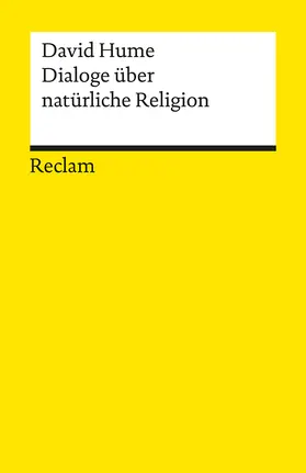 Hume / Hoerster |  Dialoge über natürliche Religion | Buch |  Sack Fachmedien