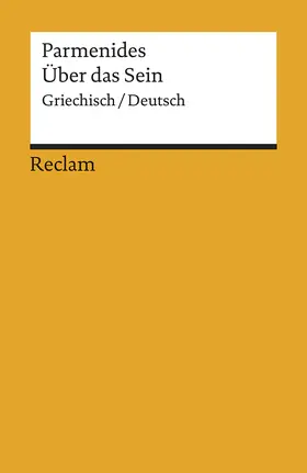 Parmenides / Steuben |  Über das Sein | Buch |  Sack Fachmedien