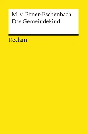 Das Gemeindekind | Buch | 978-3-15-008056-6 | www2.sack.de