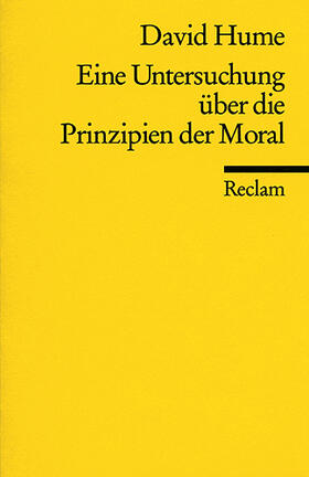 Hume | Eine Untersuchung über die Prinzipien der Moral | Buch | 978-3-15-008231-7 | sack.de