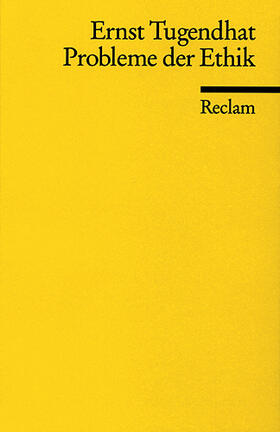 Tugendhat |  Probleme der Ethik | Buch |  Sack Fachmedien