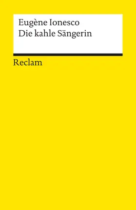 Ionesco |  Die kahle Sängerin | Buch |  Sack Fachmedien
