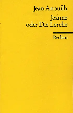 Anouilh |  Jeanne oder Die Lerche | Buch |  Sack Fachmedien