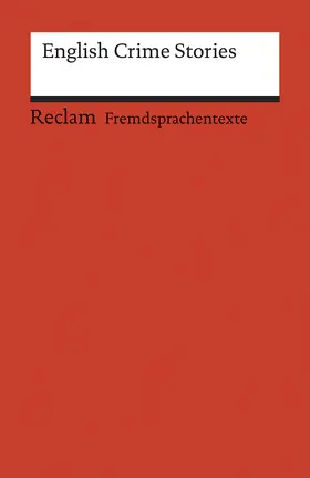  English Crime Stories | Buch |  Sack Fachmedien