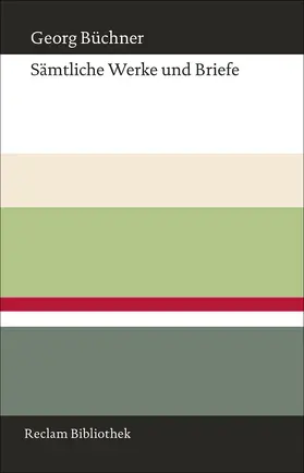 Büchner / Martin |  Sämtliche Werke und Briefe | Buch |  Sack Fachmedien