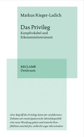 Rieger-Ladich |  Das Privileg | Buch |  Sack Fachmedien