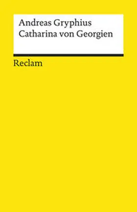 Gryphius / Haas | Catharina von Georgien | Buch | 978-3-15-014009-3 | www2.sack.de