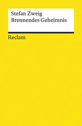 Zweig / Scheffel |  Brennendes Geheimnis | Buch |  Sack Fachmedien