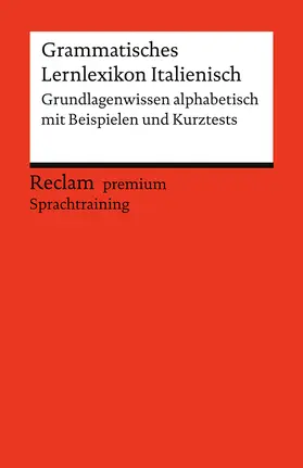 Vial |  Grammatisches Lernlexikon Italienisch | Buch |  Sack Fachmedien