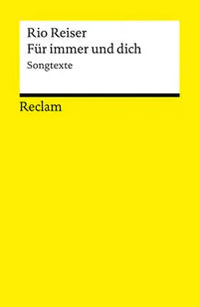 Reiser / Möbius |  Für immer und dich. Songtexte | Buch |  Sack Fachmedien