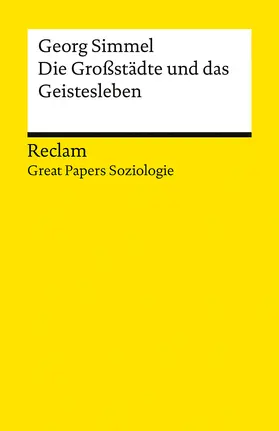 Simmel / Müller |  Die Großstädte und das Geistesleben | Buch |  Sack Fachmedien