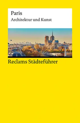 Kropmanns |  Reclams Städteführer Paris | Buch |  Sack Fachmedien